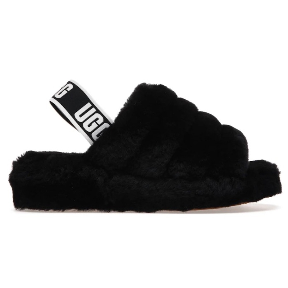 Women UGG Fluff Slide